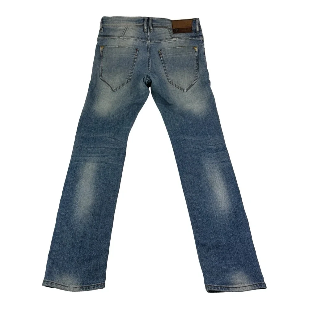 Antony Morato Super‎ Skinny Fredo Blue 5 Pocket Cotton Blend Jeans Mens 32x33